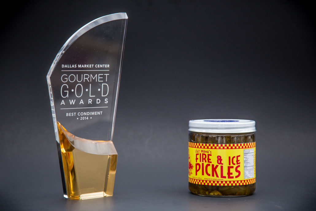 2014 Dallas Market Best Condiment Fat Mama's Fire and Ice Pickles
