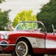 red and white sportscar vintage Adopt a Shutter graphic | Fat Mama's Tamales order online Natchez, MS
