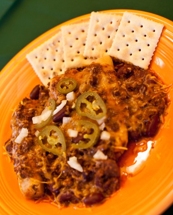 Fat Mama's Tamales Gringo Pie with crackers | Fat Mama's Tamales Restaurant Natchez MS