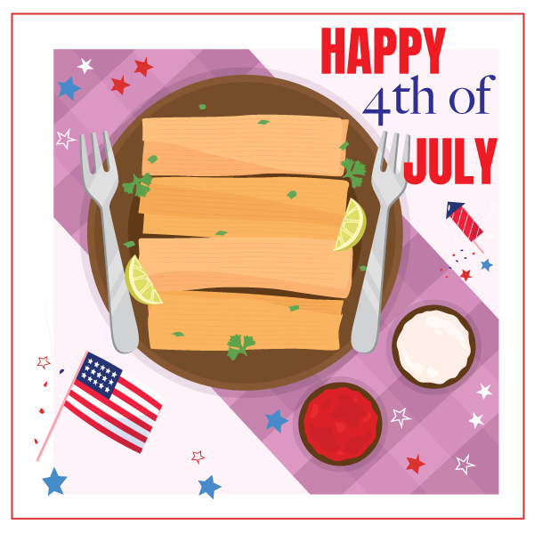 Fourth of July with tamales