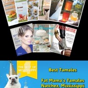 Mississippi Magazine Best Tamales are Fat Mama's Tamales order online Natchez, MS