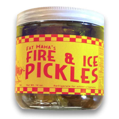 Fat Mama's Award-winning Fire & Ice Pickles | Order Online | Fat Mama's Tamales | Natchez, MS