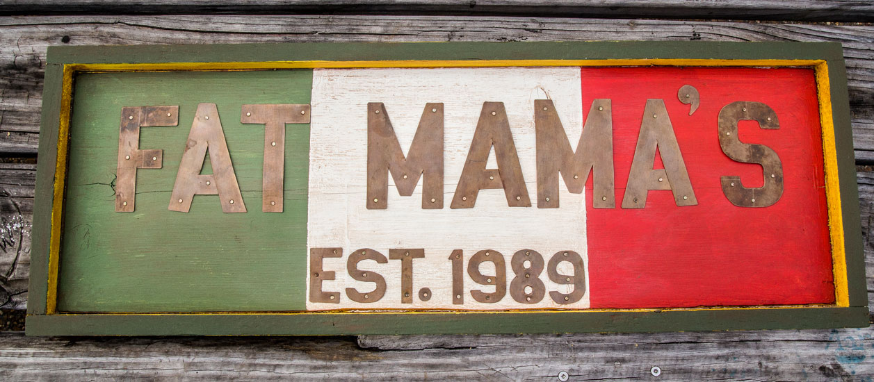 Fat Mama's sign | Fat Mama's Tamales order online Natchez, MS