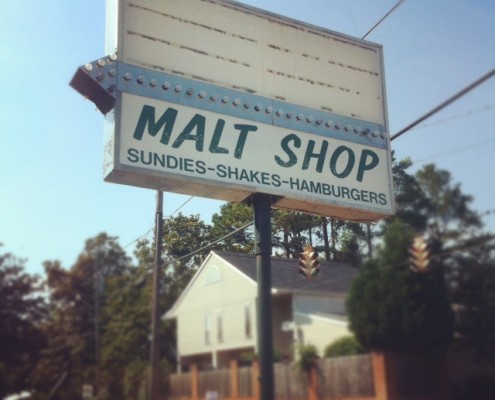 sign for Malt Shop, Fundraiser | Fat Mama's Tamales order online Natchez, MS