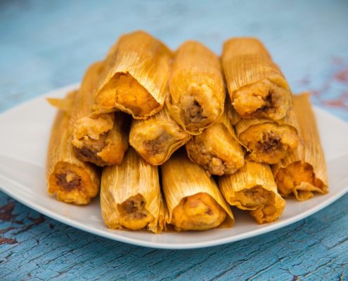 tamales on a plate | Order Best Tamales Online | Fat Mama's Tamales | Natchez, MS